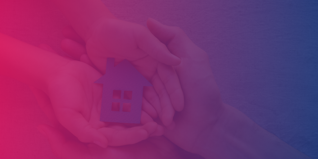 hands holding home
